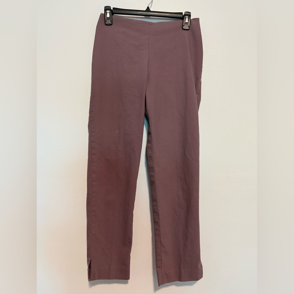 Brunello Cucinelli Womens Pull On Pants Side Zipper (Waist-26'') No Size Tag